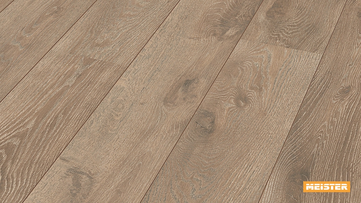 Meister Laminat Melango LD 300|20 / LD 300|20 S Eiche schoko 6436 Zoom