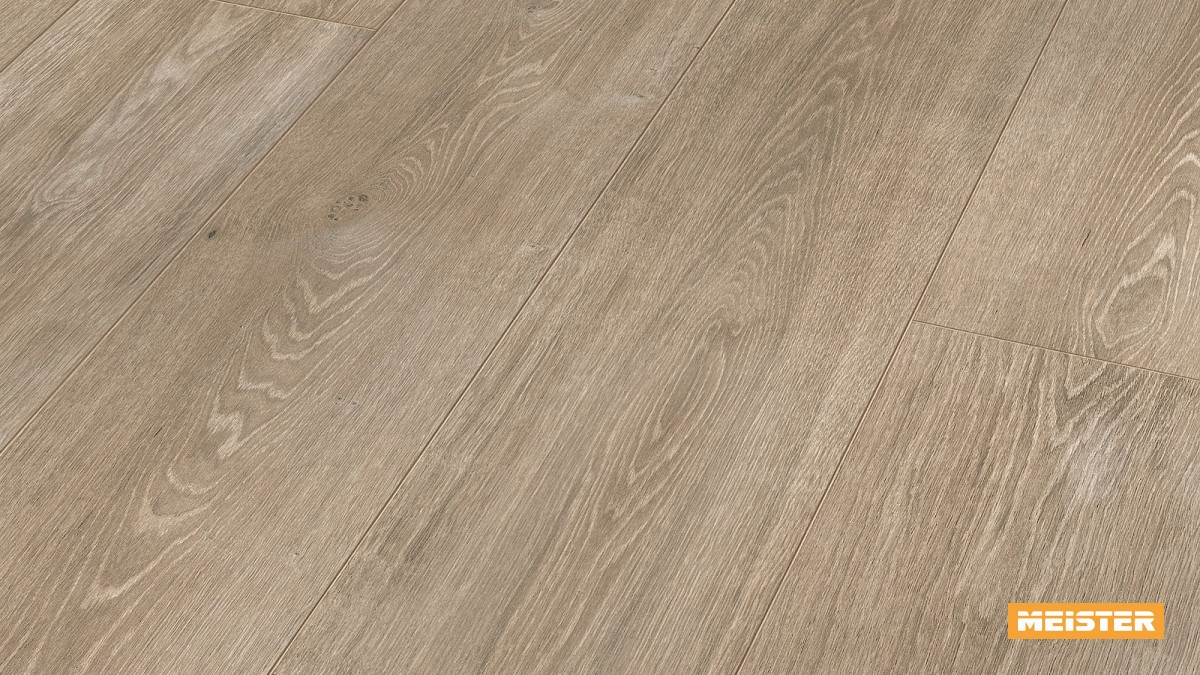 Meister Laminat Melango LD 300|25 / LD 300|25 S Eiche weißgrau 6277 Zoom