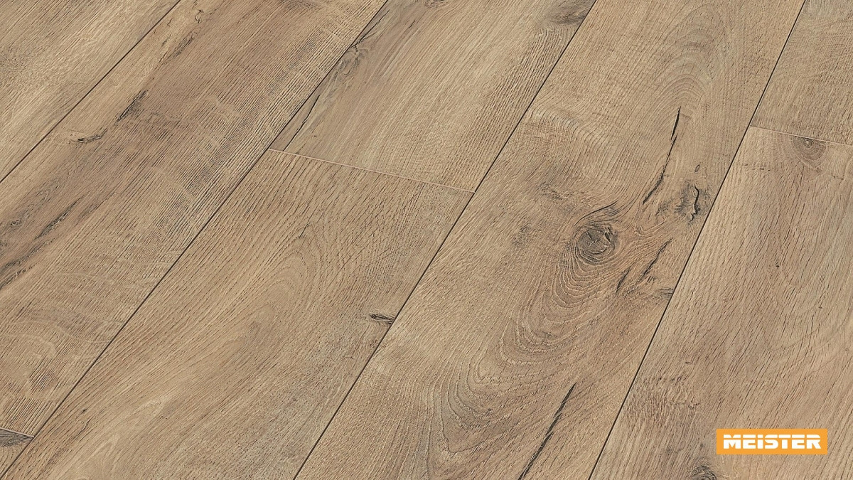 Meister Laminat LD 95 / LD 95 S Risseiche Terra 6439 Zoom