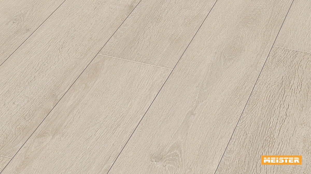 Meister Laminat LD 95 / LD 95 S Eiche weiß gelaugt 6181 Zoom