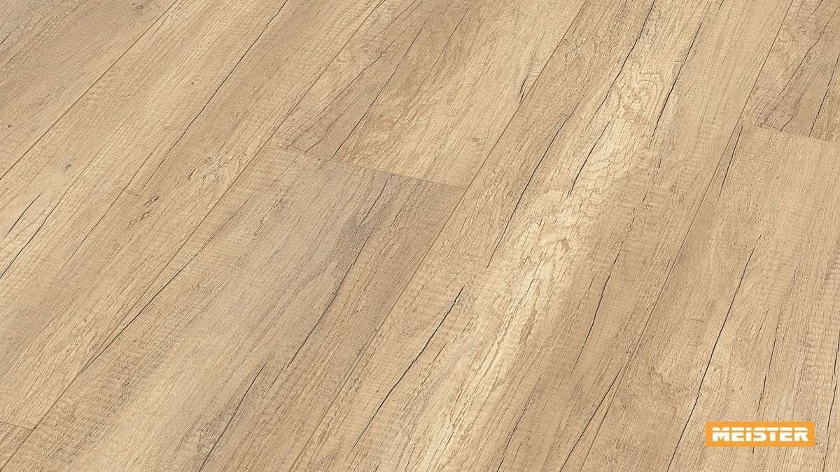 Meister Laminat LD 95 / LD 95 S Bootshaus Eiche hell 6259 Zoom