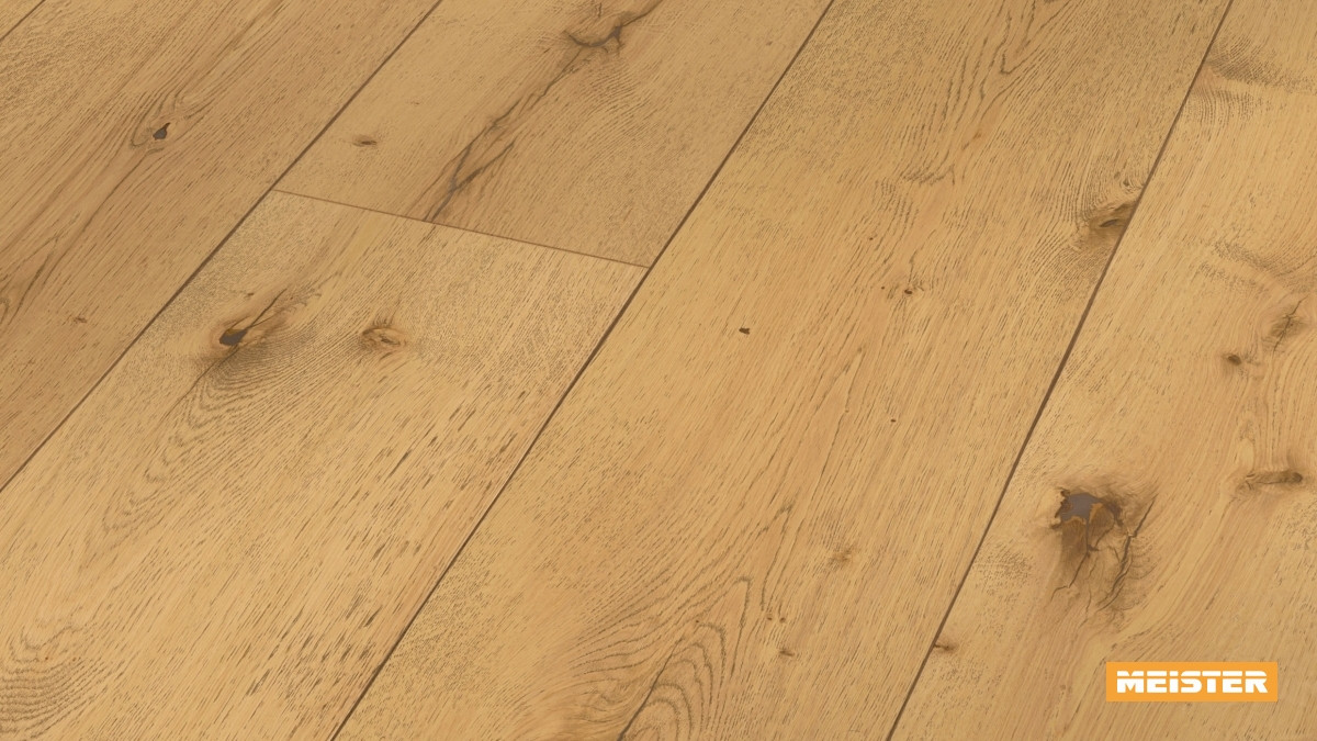 Meister Parkett Lindura HD 300 Eiche rustikal Zoom