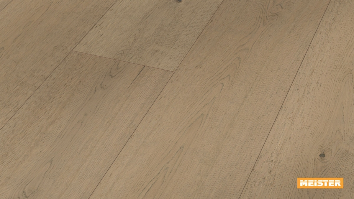 Meister Parkett Lindura HD 300 Eiche lebhaft lehmgrau hell Zoom