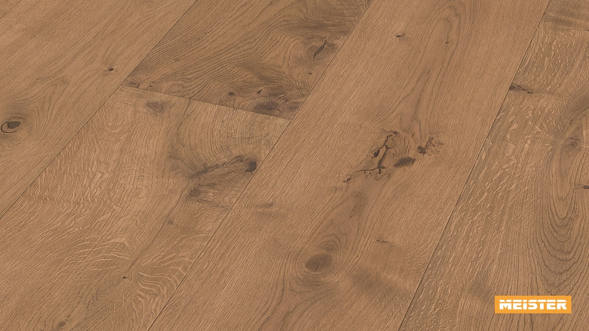 Meister Parkett Lindura HD 300 Eiche rustikal cappuccino Zoom