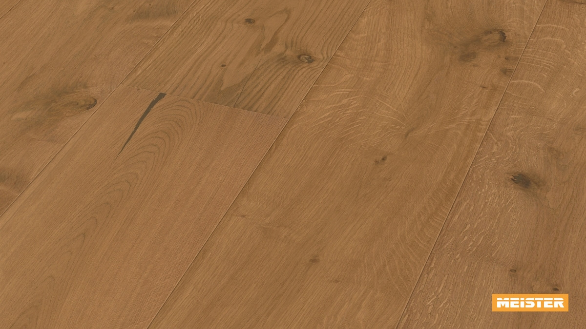 Meister Parkett Lindura HD 300 Eiche rustikal goldbraun Zoom