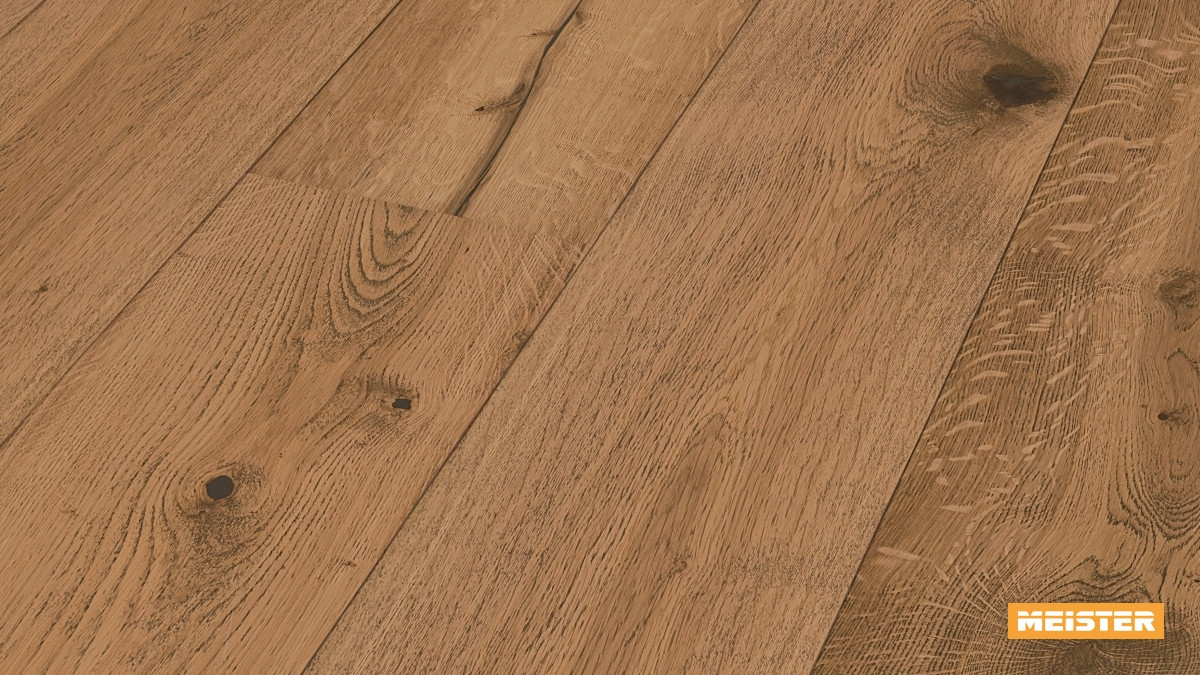 Meister Parkett Lindura HD 300 Eiche rustikal Zoom