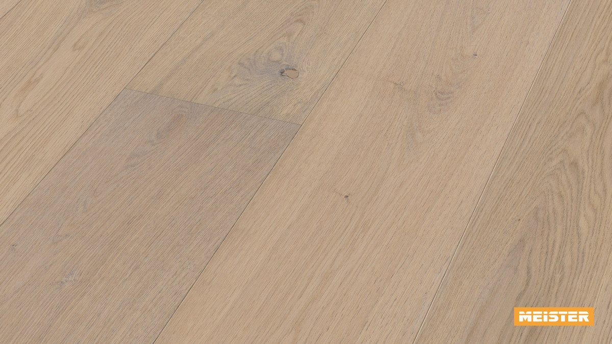Meister Parkett Lindura HD 300 Eiche natur Alabaster Zoom