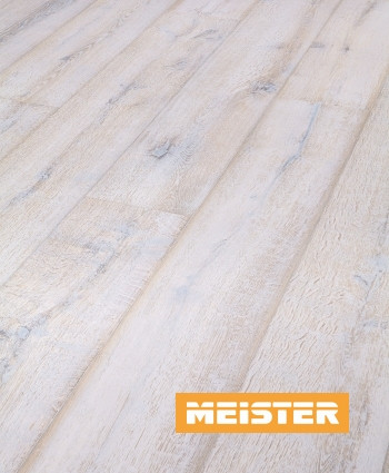 Meister Parkett Lindura HD 300 Eiche rustikal white washed Thumbnail