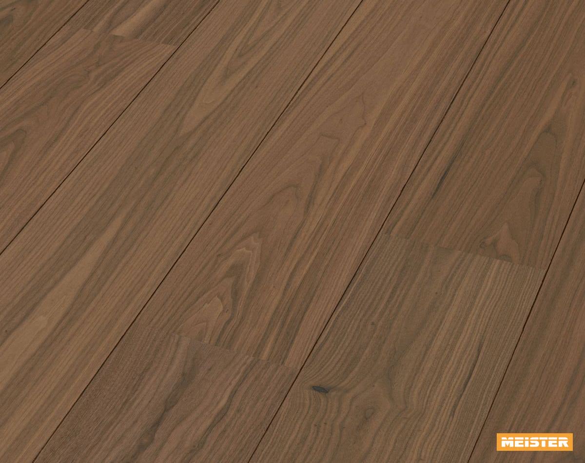 Meister Holzboden Lindura HD 400 Nussbaum amerikanisch lebhaft Zoom