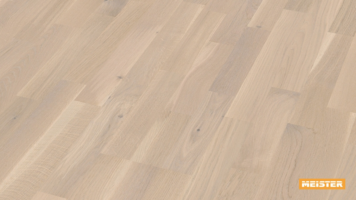 Meister Parkett Classic PC 200 Eiche lebhaft cremeweiß Zoom