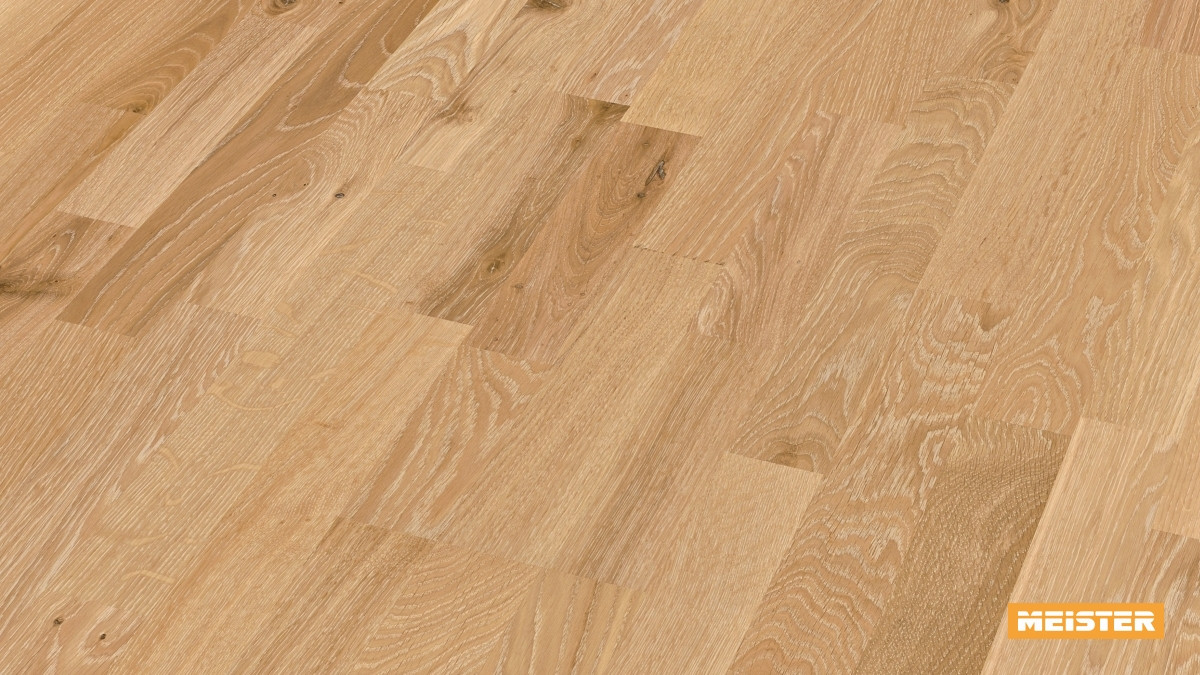 Meister Parkett Classic PC 200 Eiche lebhaft gekälkt Zoom