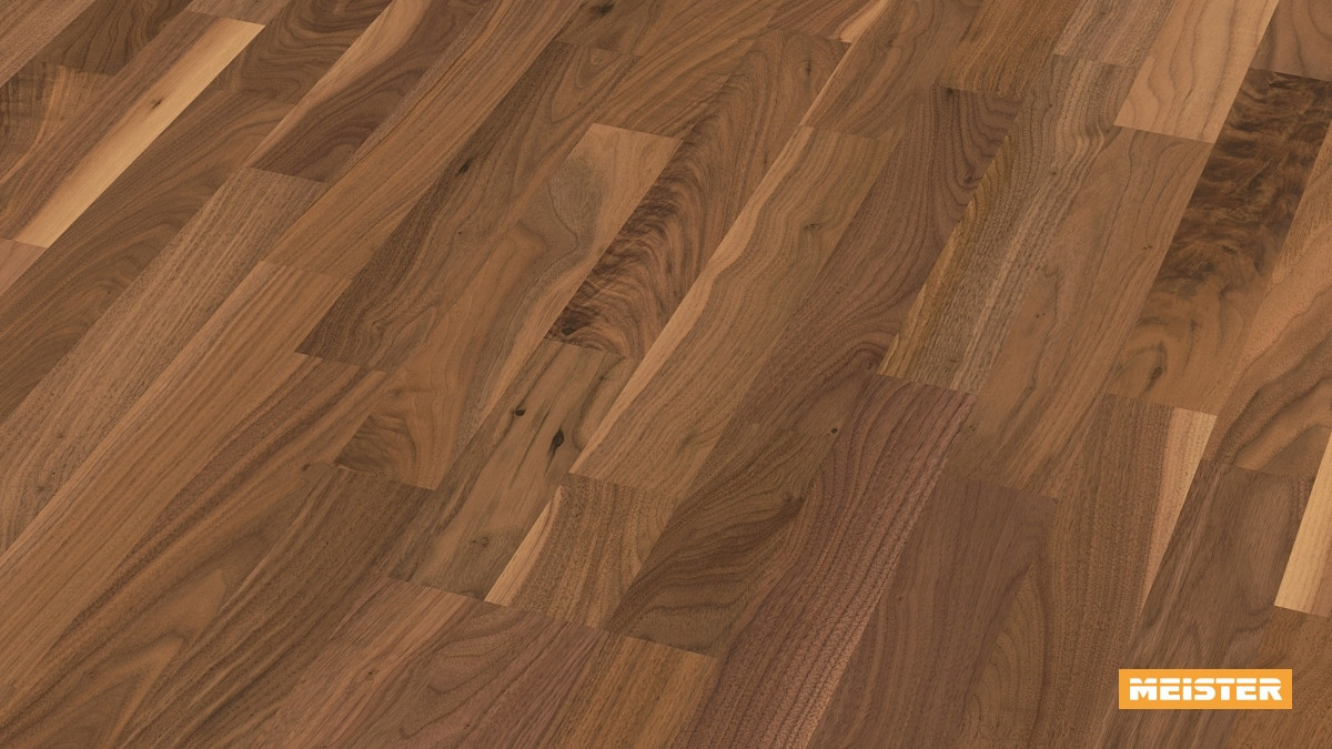 Meister Parkett Classic PC 200 Nussbaum amerikanisch markant Zoom