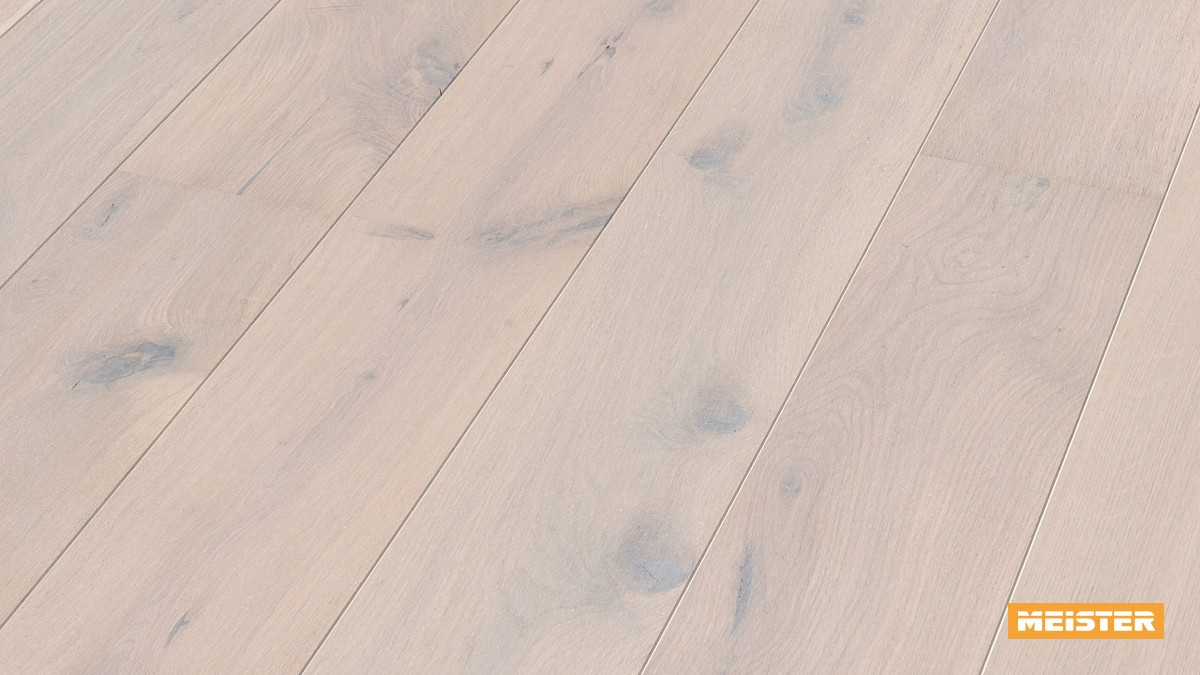Meister Parkett Classic PD 200 Eiche rustikal arcticweiß Zoom