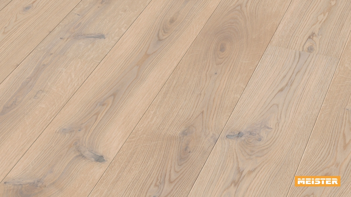 Meister Parkett Classic PD 200 Eiche rustikal cremeweiß Zoom