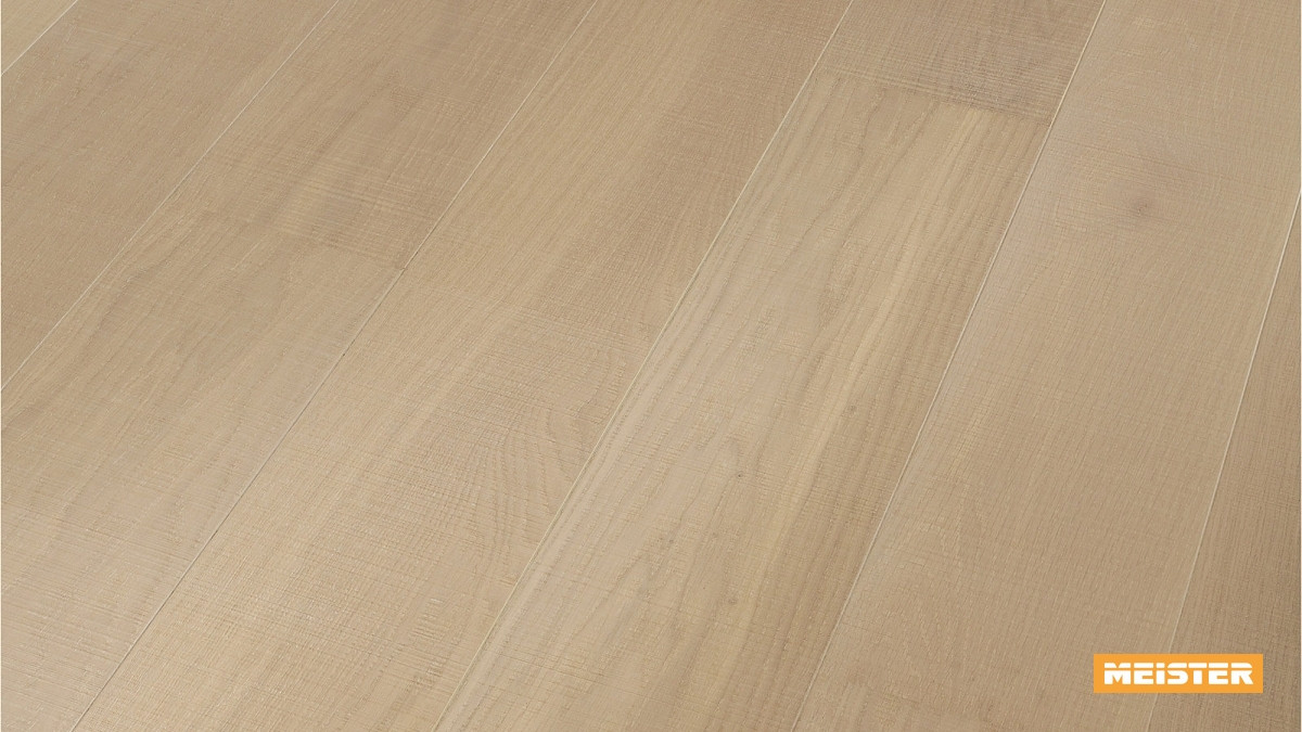 Meister Parkett Cottage PD 400 Eiche harmonisch Optik gelaugt Zoom