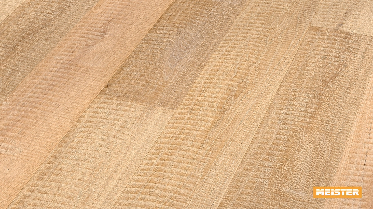 Meister Parkett Cottage PD 400 Eiche ambiente weiß Zoom