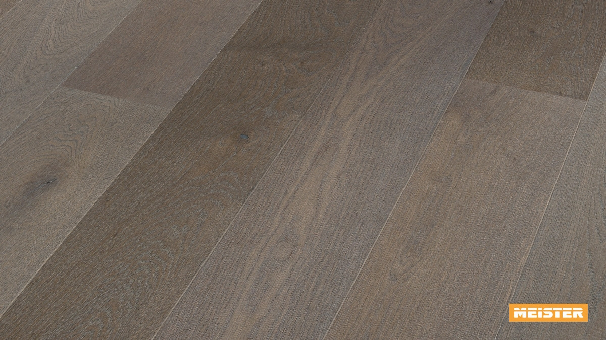Meister Parkett Cottage PD 400 Eiche lebhaft antikbraunsilber Zoom