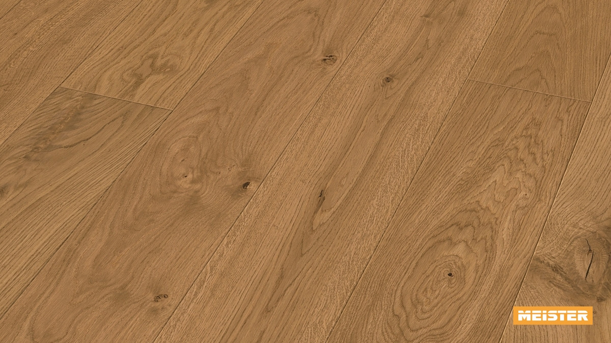 Meister Parkett Cottage PD 400 Eiche lebhaft honig Zoom