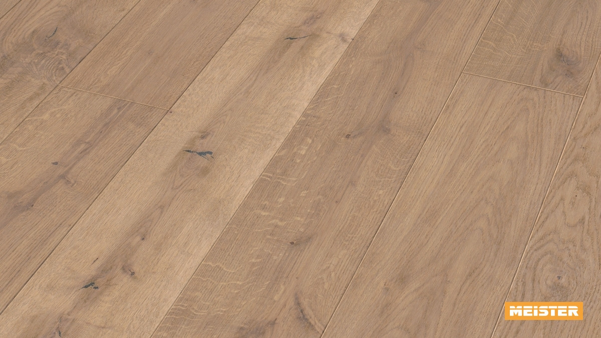Meister Parkett Cottage PD 400 Eiche lebhaft champagner Zoom