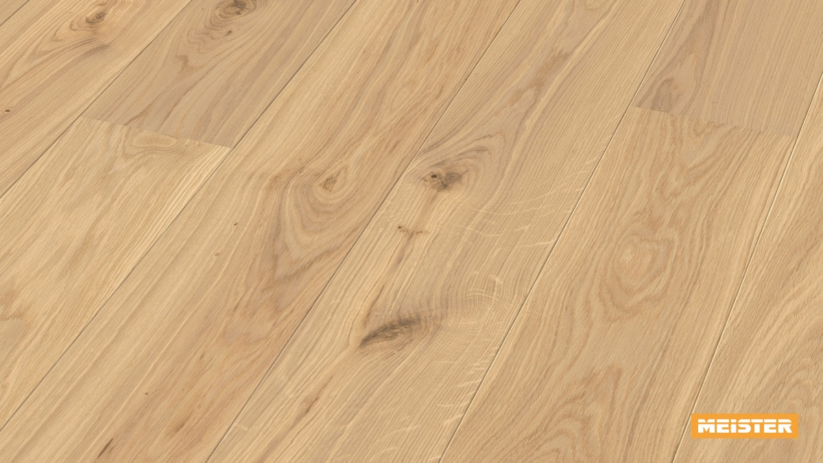 Meister Parkett Cottage PD 400 Eiche lebhaft naturhell Zoom