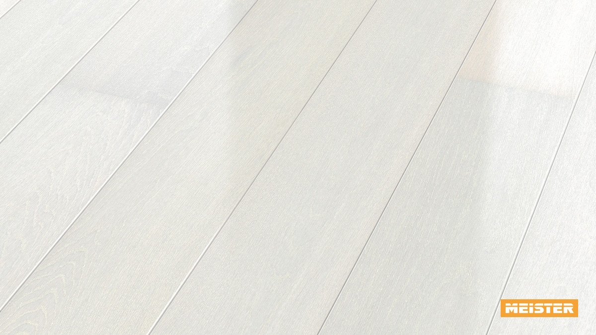 Meister Parkett Cottage PD 400 Eiche harmonisch polarweiß Zoom