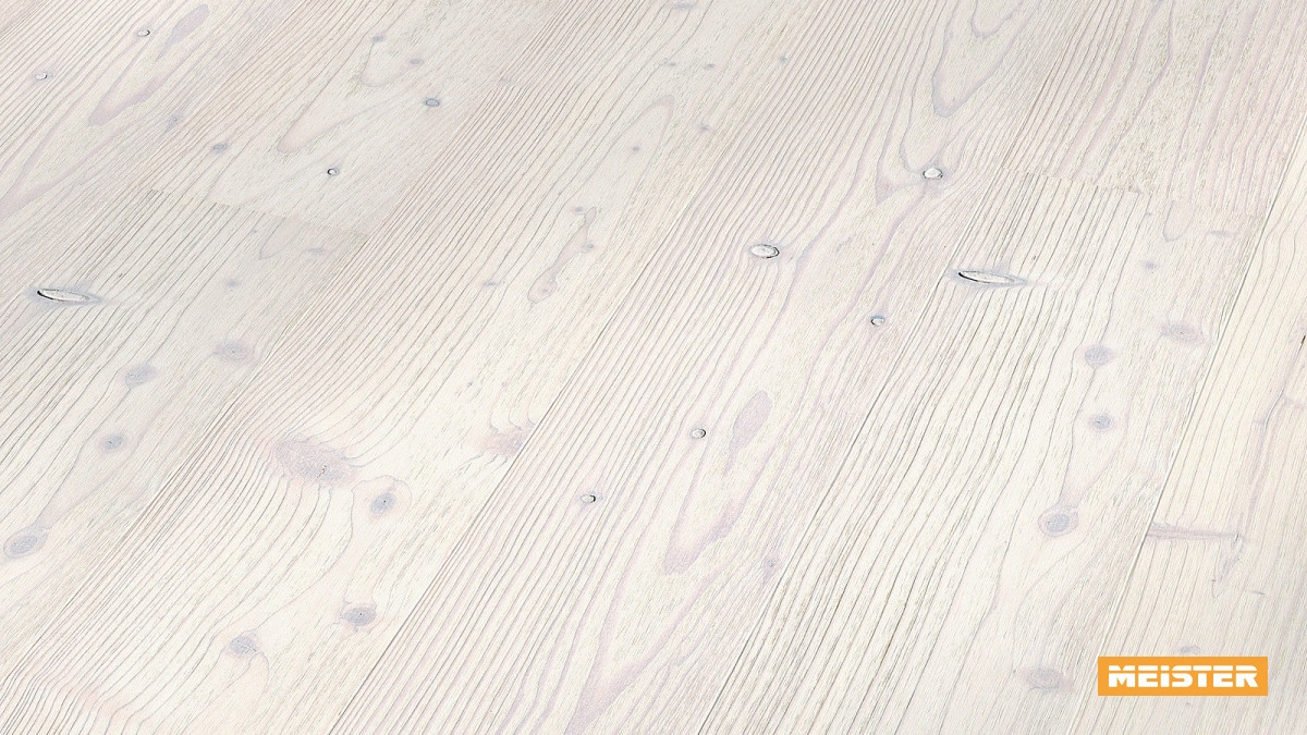 Meister Parkett Cottage PD 400 Lärche akzent weiß Zoom