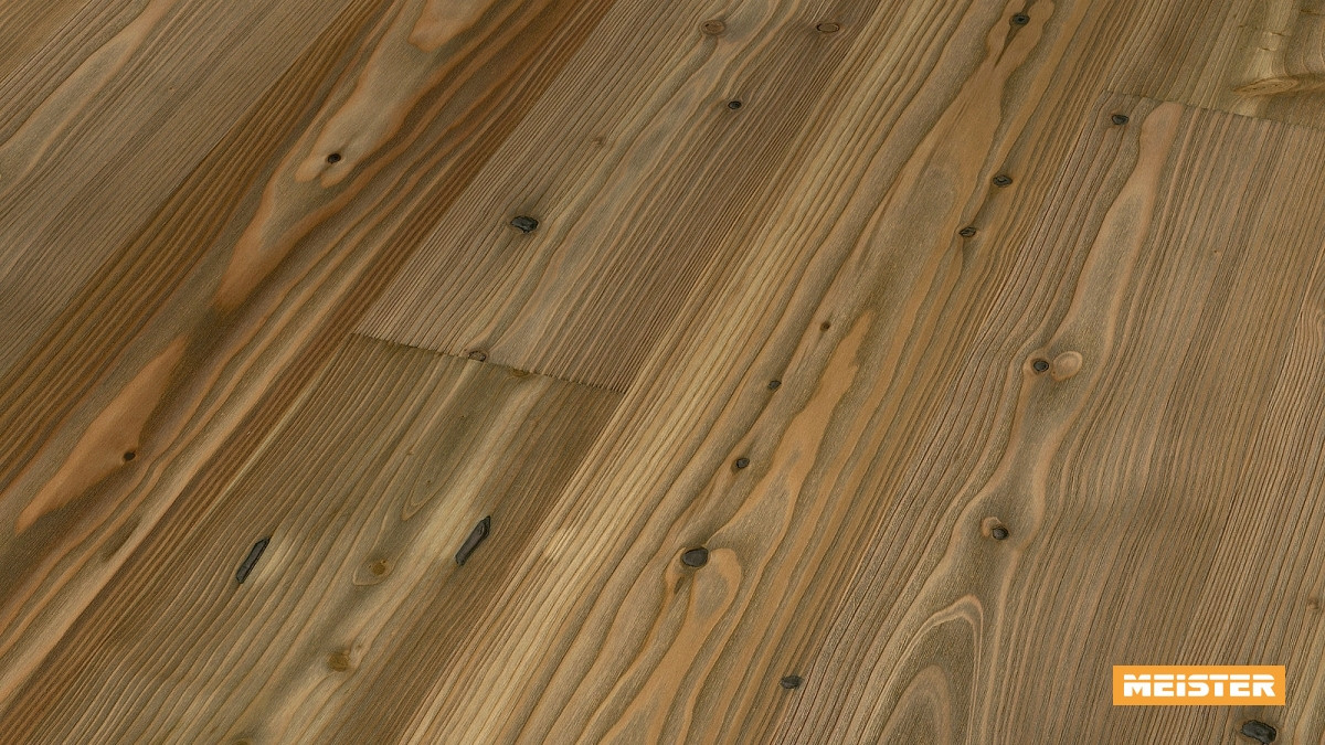 Meister Parkett Cottage PD 400 Lärche akzent silberbraun Zoom