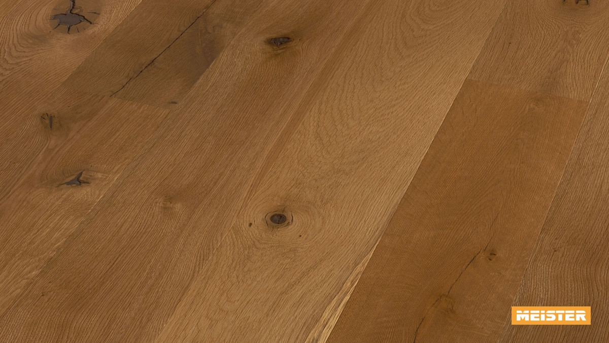 Meister Parkett Cottage PD 400 Eiche mountain kerngeräuchert light Zoom