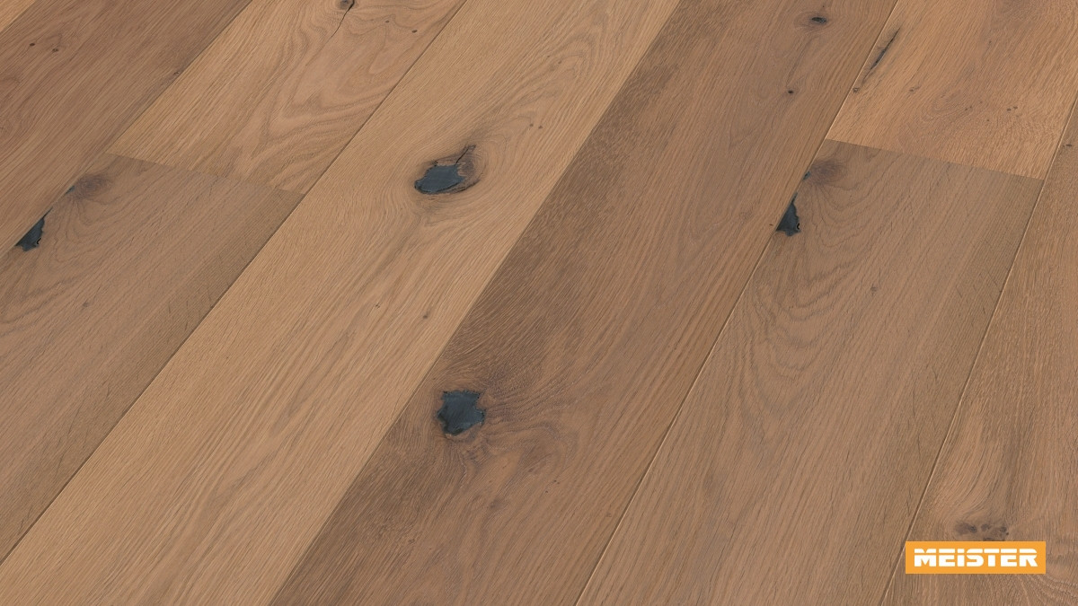 Meister Parkett Cottage PD 400 Eiche mountain kerngeräuchert light pure Zoom