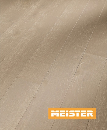 Meister Parkett Cottage PD 400 Eiche harmonisch altgrau gekälkt Thumbnail