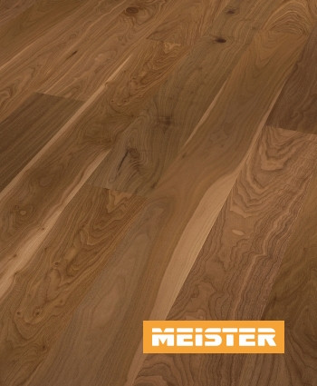 Meister Parkett Cottage PD 400 Nussbaum amerikanisch lebhaft Thumbnail