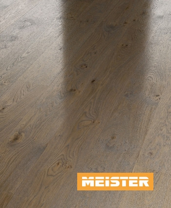 Meister Parkett Cottage PD 400 Eiche lebhaft olivgrau Thumbnail