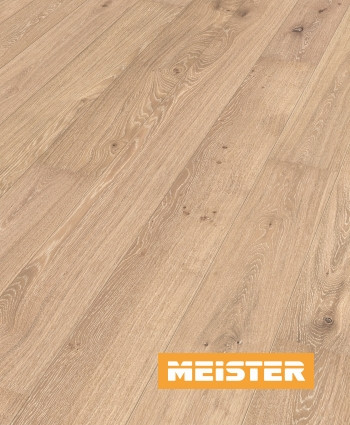 Meister Parkett Cottage PD 400 Eiche lebhaft creme gekälkt Thumbnail