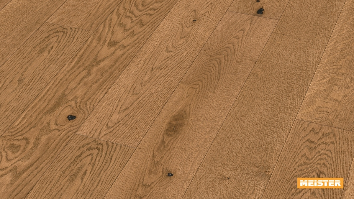 Meister Parkett Residence PS 300 Eiche authentic goldbraun Zoom