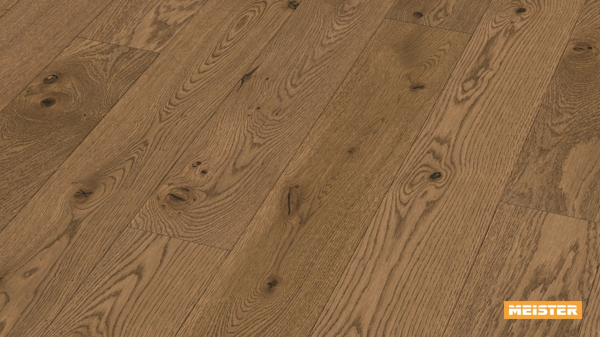 Meister Parkett Residence PS 300 Eiche authentic braungrau Zoom