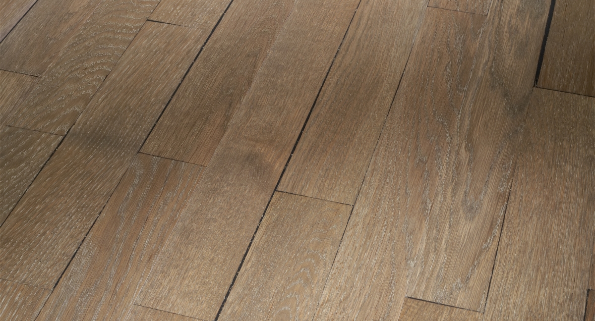 Parador Parkett Trendtime 9 Eiche Basalt Old Blockmuster Zoom